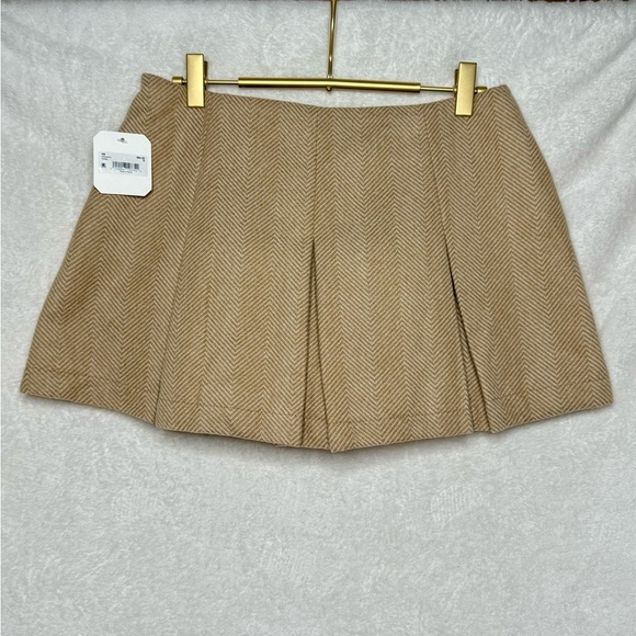 Altar'd State Dresses & Skirts - Altar'd State Camel Mini Skirt